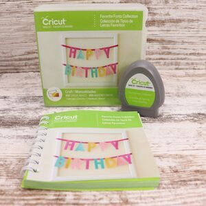 Cricut Favorite Fonts Collection Cartridge